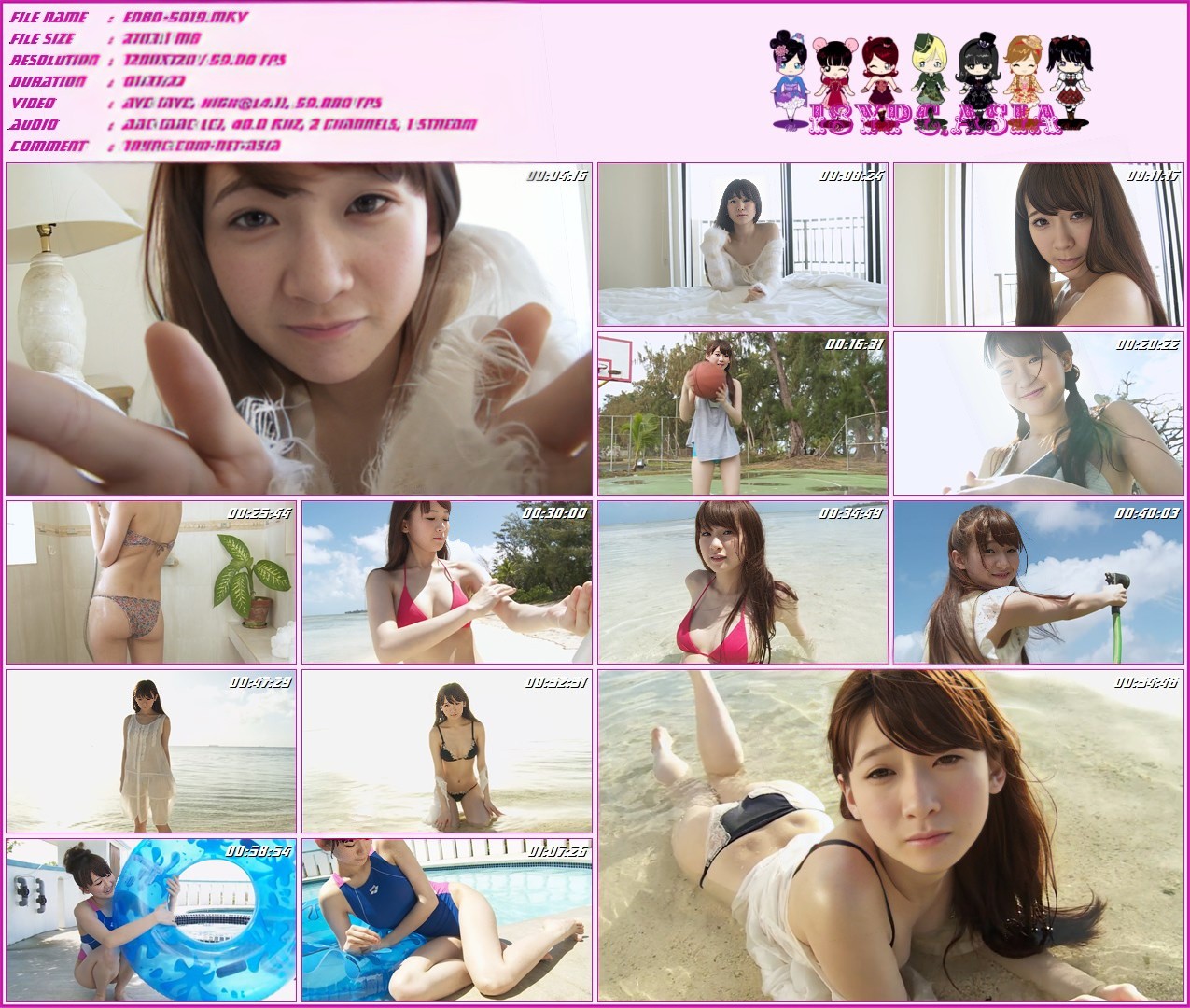 金子理江 ENBD-5019 Rie Kaneko --HD 720p 60f INNOCENCE Rie Kaneko + Bonus(ENBD-5019 Rie Kaneko - HD 720p 60f INNOCENCE 金子理江 + Bonus)